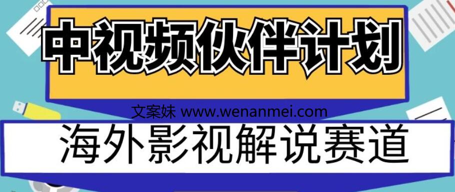 【视频课程】中视频伙伴计划海外影视解说赛道，AI一键自动翻译配音轻松日入200+